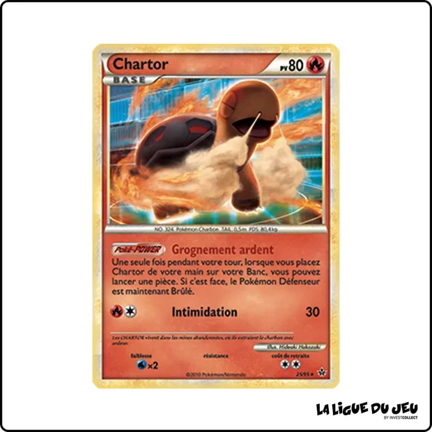 Rare - Pokemon - Déchaînement - Chartor 25/95