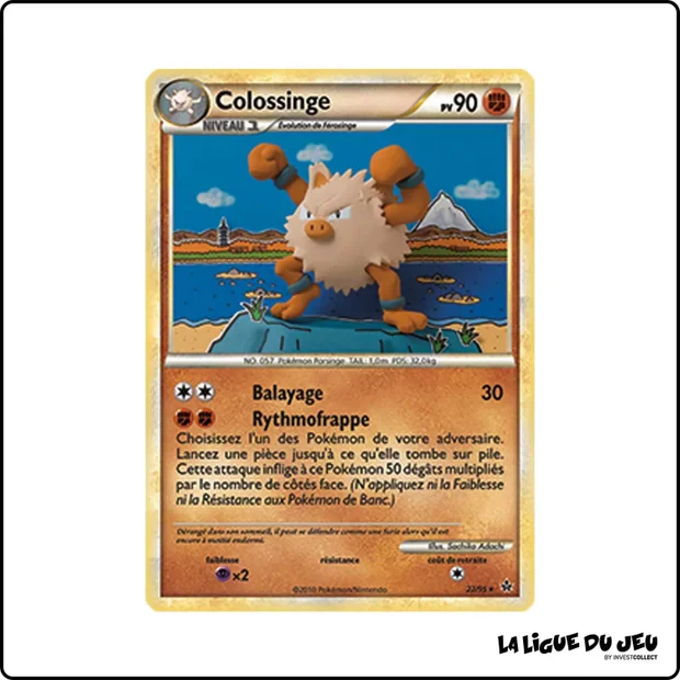 Rare - Pokemon - Déchaînement - Colossinge 22/95
