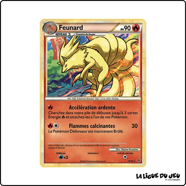 Rare - Pokemon - Déchaînement - Feunard 20/95