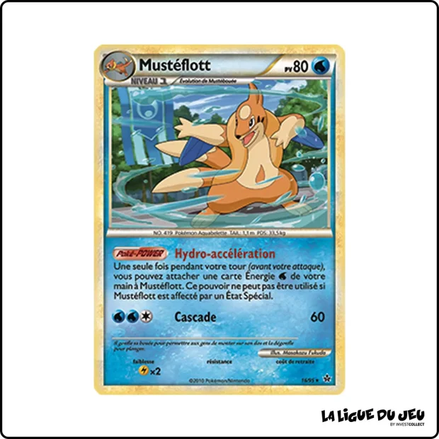 Rare - Pokemon - Déchaînement - Mustéflott 16/95