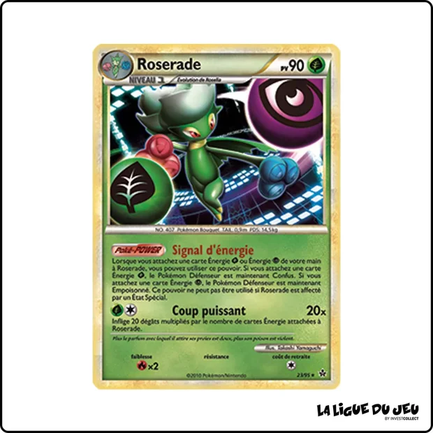 Rare - Pokemon - Déchaînement - Roserade 23/95