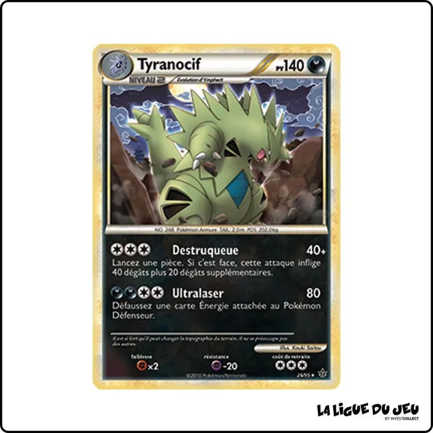 Rare - Pokemon - Déchaînement - Tyranocif 26/95