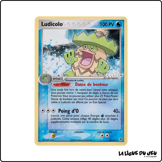 Rare - Pokemon - Deoxys - Ludicolo 19/107