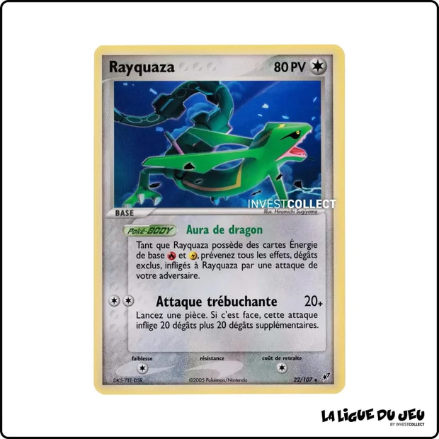 Rare - Pokemon - Deoxys - Rayquaza 22/107
