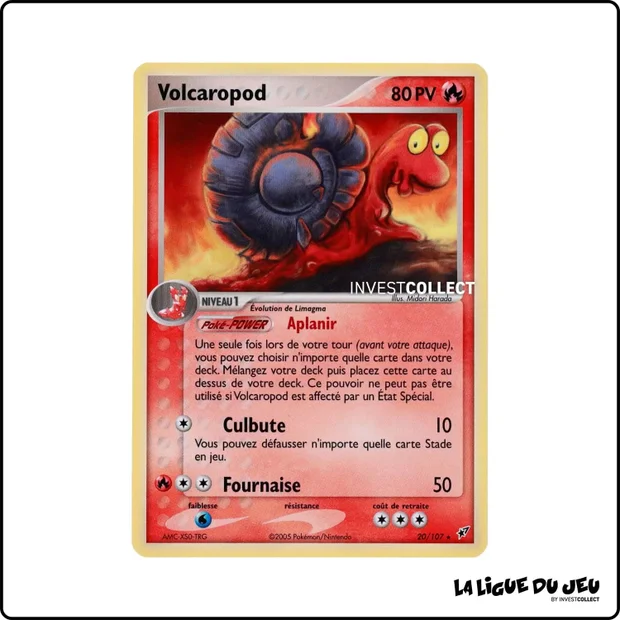 Rare - Pokemon - Deoxys - Volcaropod 20/107