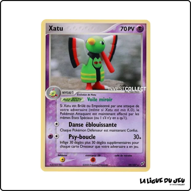 Rare - Pokemon - Deoxys - Xatu 29/107