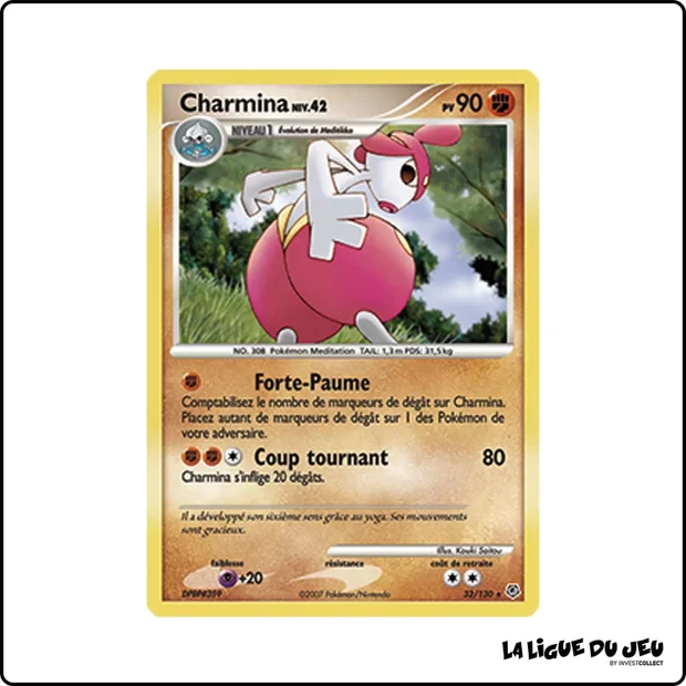 Rare - Pokemon - Diamant & Perle de Base - Charmina 32/130