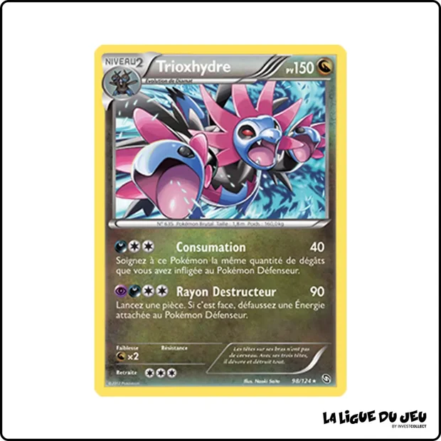 Rare - Pokemon - Dragons Exaltés - Trioxhydre 98/124