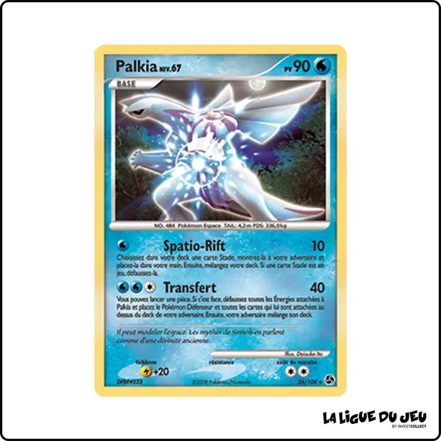 Rare - Pokemon - Duels au Sommet - Palkia 26/106