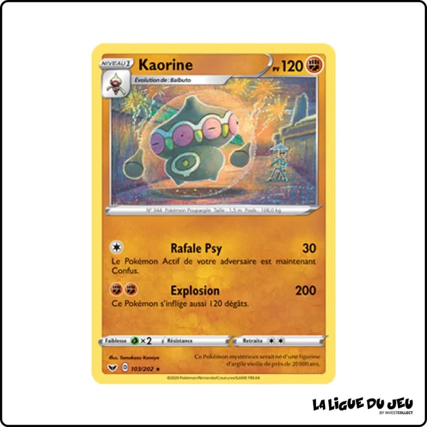 Rare - Pokemon - Épée et Bouclier de Base - Kaorine 103/202