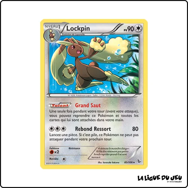 Rare - Pokemon - Étincelles - Lockpin 85/106