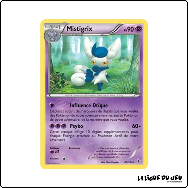 Rare - Pokemon - Étincelles - Mistigrix 43/106