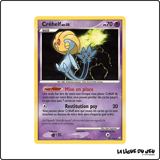 Rare - Pokemon - Éveil des Légendes - Créhelf 43/146