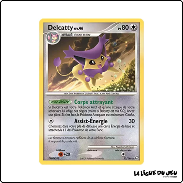 Rare - Pokemon - Éveil des Légendes - Delcatty 23/146