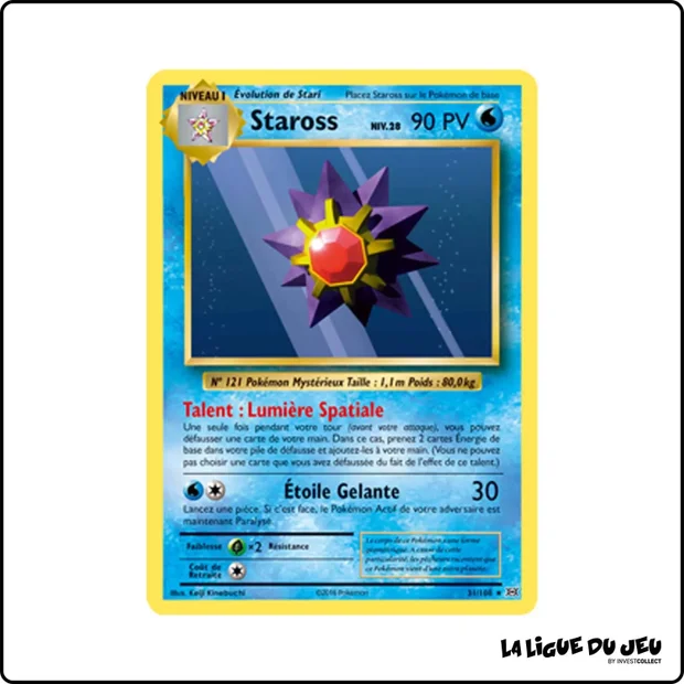 Rare - Pokemon - Évolutions - Staross 31/108