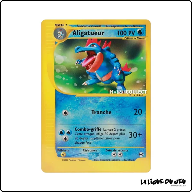 Rare - Pokemon - Expedition - Aligatueur 46/165