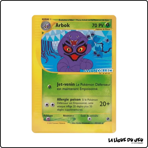 Rare - Pokemon - Expedition - Arbok 35/165
