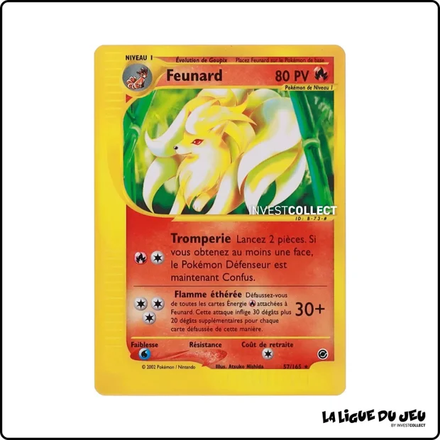 Rare - Pokemon - Expedition - Feunard 57/165