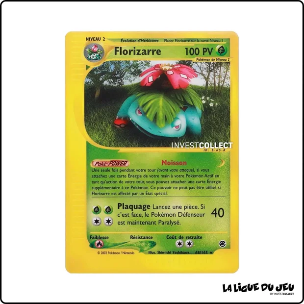 Rare - Pokemon - Expedition - Florizarre 68/165