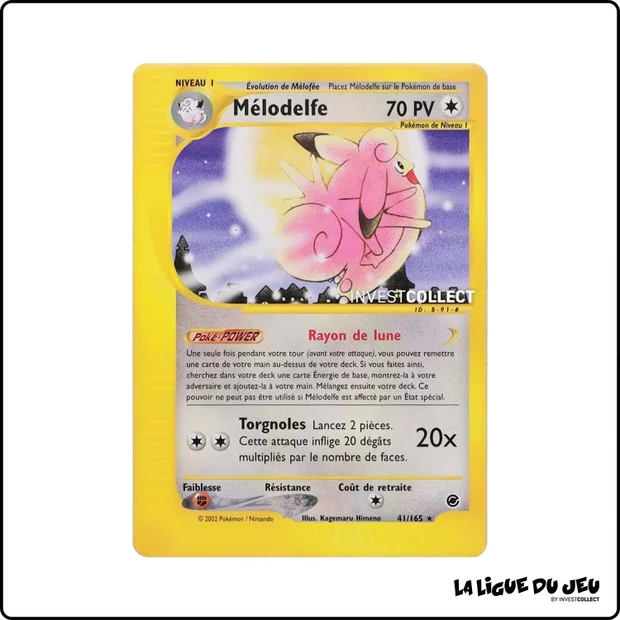 Rare - Pokemon - Expedition - Mélodelfe 41/165