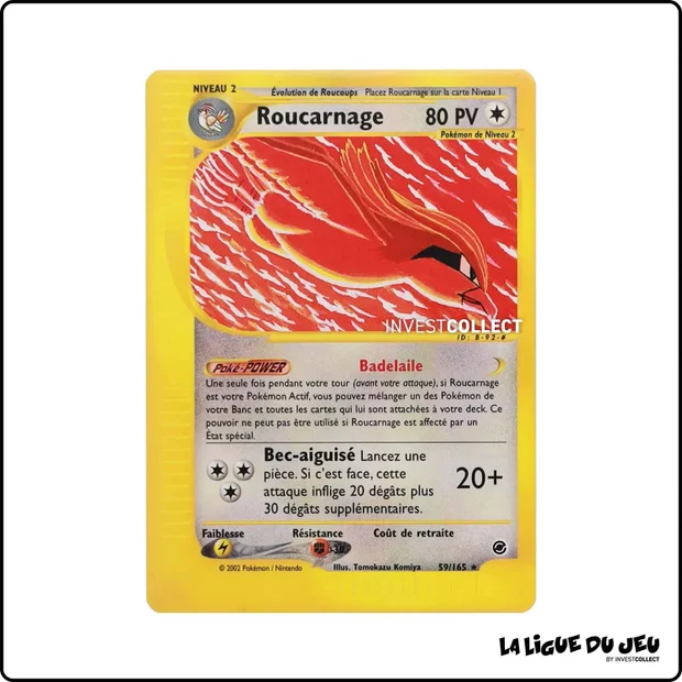 Rare - Pokemon - Expedition - Roucarnage 59/165