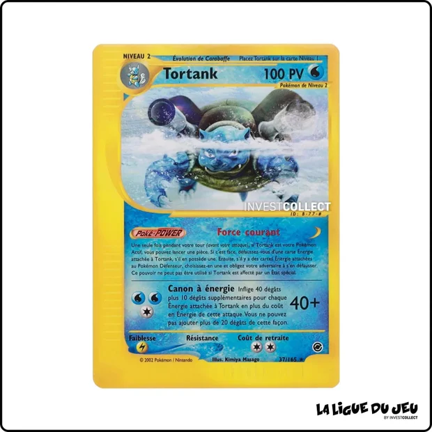 Rare - Pokemon - Expedition - Tortank 37/165