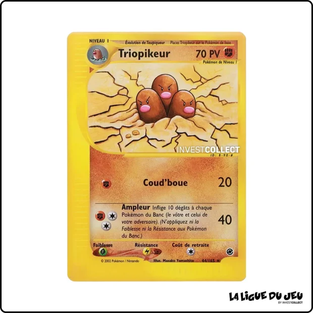 Rare - Pokemon - Expedition - Triopikeur 44/165