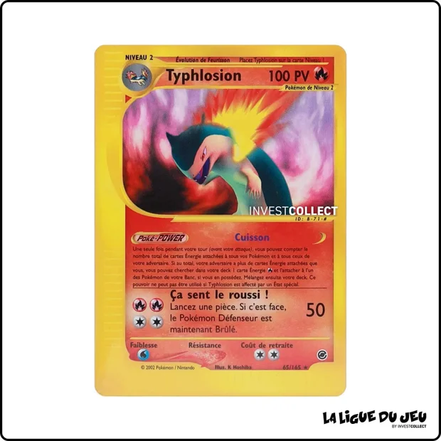 Rare - Pokemon - Expedition - Typhlosion 65/165