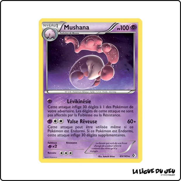Rare - Pokemon - Frontières Franchies - Mushana 69/149