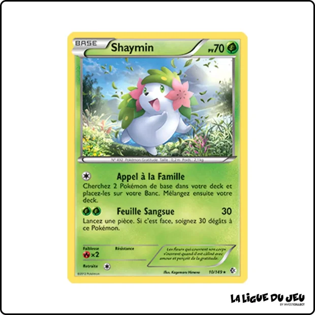 Rare - Pokemon - Frontières Franchies - Shaymin 10/149