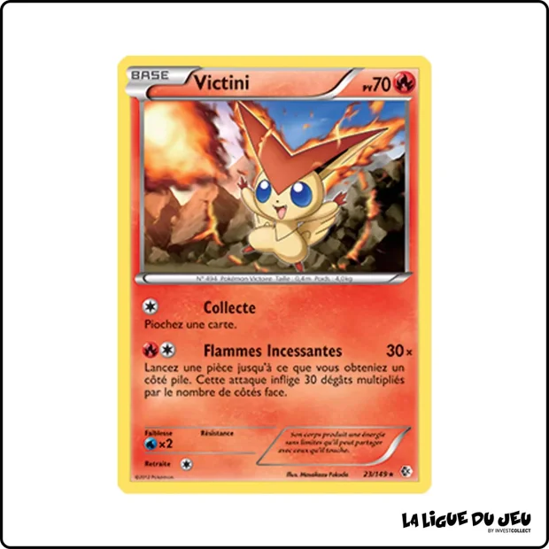 Rare - Pokemon - Frontières Franchies - Victini 23/149