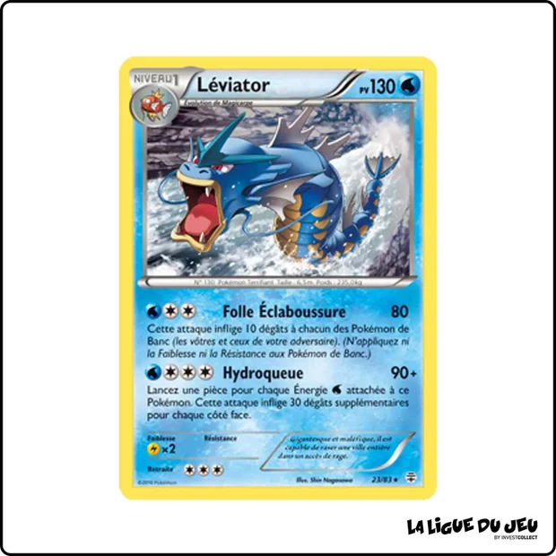 Rare - Pokemon - Générations - Léviator 23/83