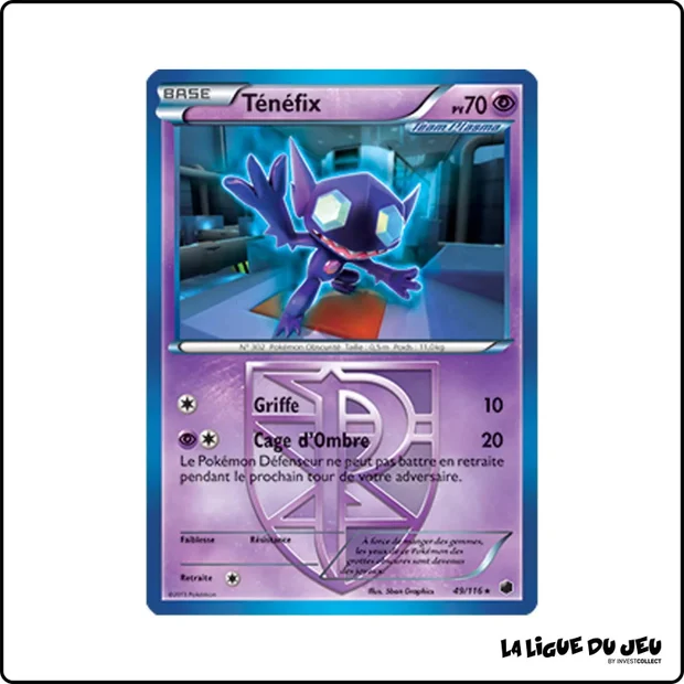 Rare - Pokemon - Glaciation Plasma - Ténéfix 49/116