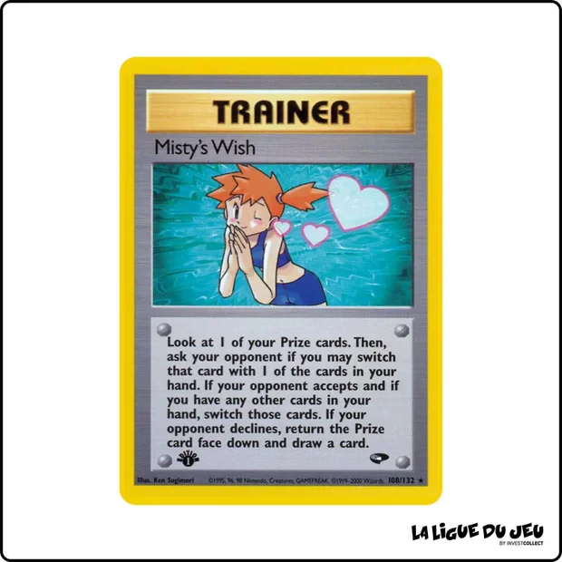 Rare - Pokemon - Gym Challenge - Misty's Wish 108/132