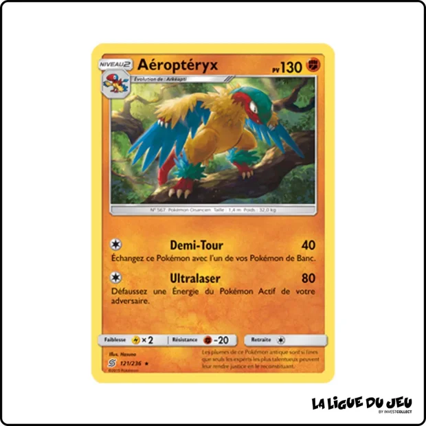 Rare - Pokemon - Harmonie des Esprits - Aéroptéryx 121/236