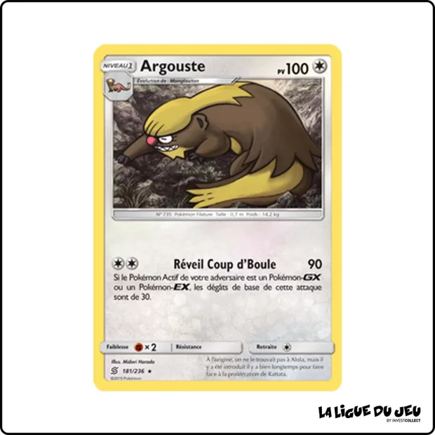 Rare - Pokemon - Harmonie des Esprits - Argouste 181/236