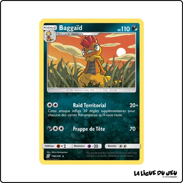 Rare - Pokemon - Harmonie des Esprits - Baggaïd 138/236
