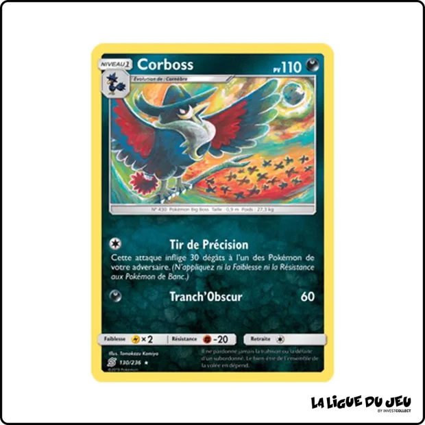 Rare - Pokemon - Harmonie des Esprits - Corboss 130/236