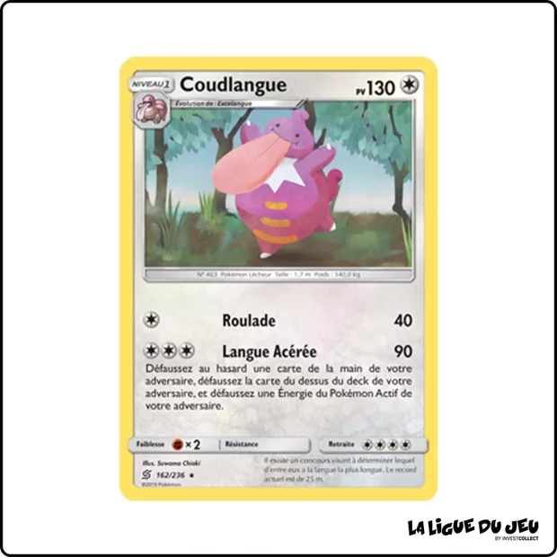 Rare - Pokemon - Harmonie des Esprits - Coudlangue 162/236