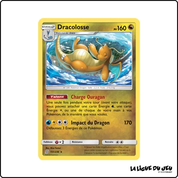 Rare - Pokemon - Harmonie des Esprits - Dracolosse 151/236