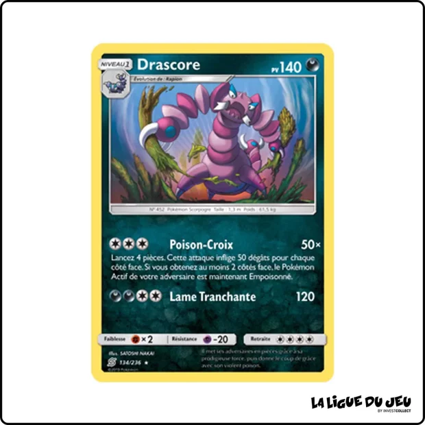 Rare - Pokemon - Harmonie des Esprits - Drascore 134/236