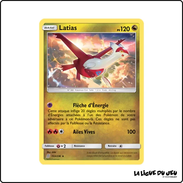 Rare - Pokemon - Harmonie des Esprits - Latias 153/236