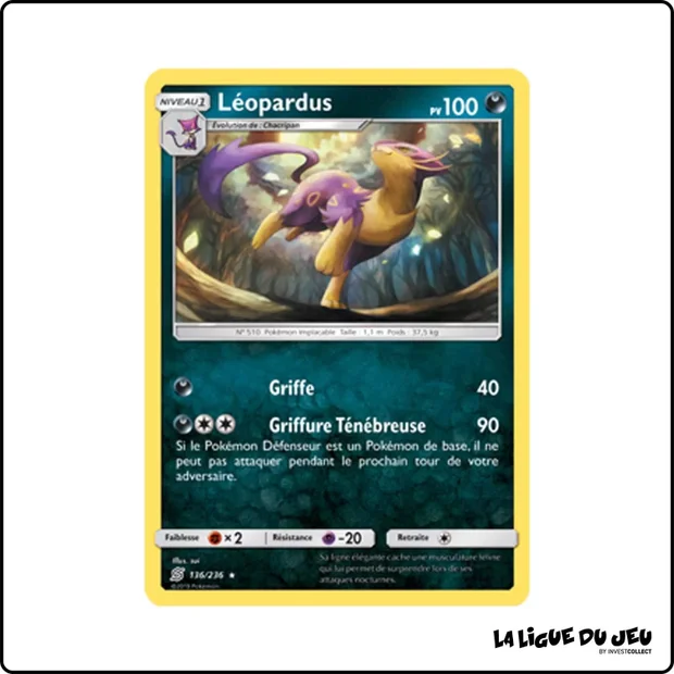 Rare - Pokemon - Harmonie des Esprits - Léopardus 136/236