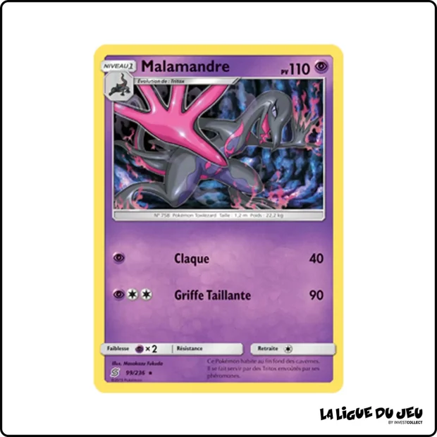 Rare - Pokemon - Harmonie des Esprits - Malamandre 99/236