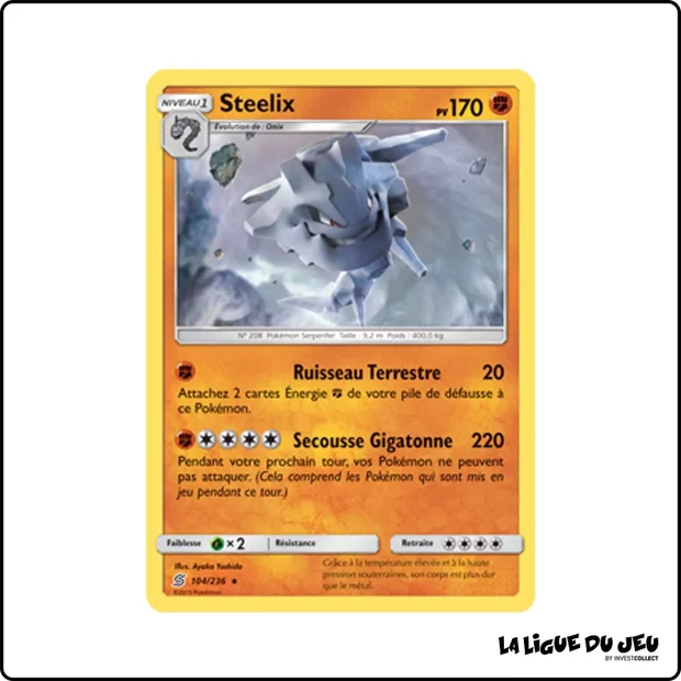 Rare - Pokemon - Harmonie des Esprits - Steelix 104/236