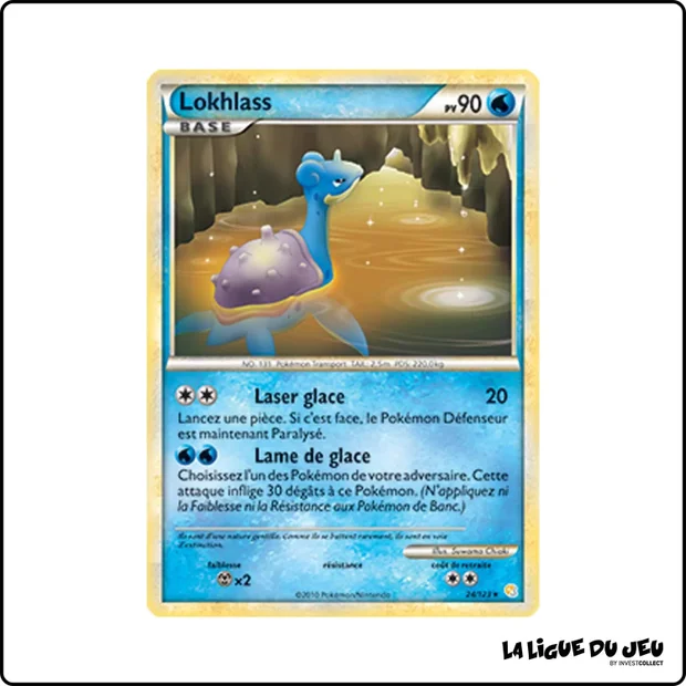 Rare - Pokemon - HeartGold SoulSilver de Base - Lokhlass 24/123