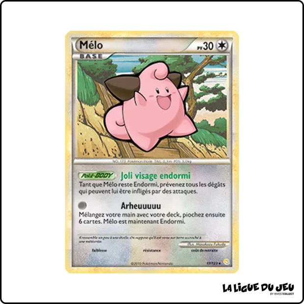 Rare - Pokemon - HeartGold SoulSilver de Base - Mélo 17/123