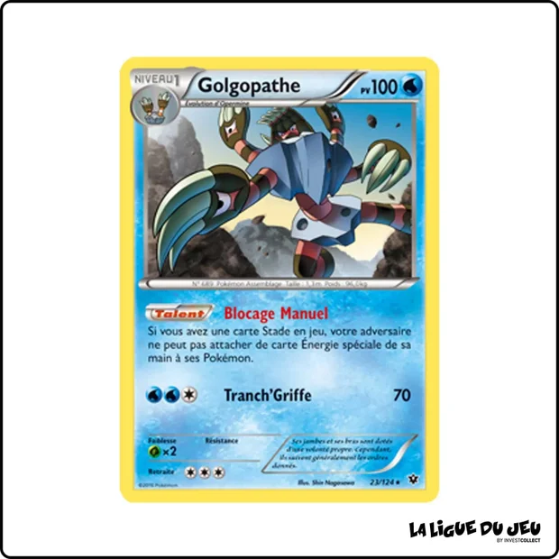Rare - Pokemon - Impact des Destins - Golgopathe 23/125