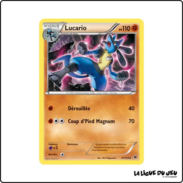 Rare - Pokemon - Impact des Destins - Lucario 47/125