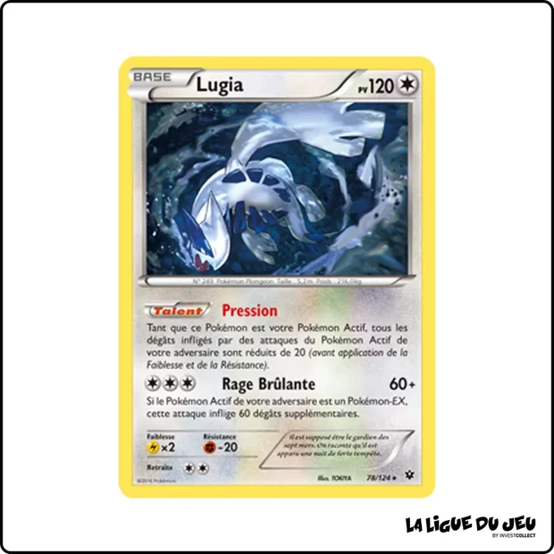 Rare - Pokemon - Impact des Destins - Lugia 78/125